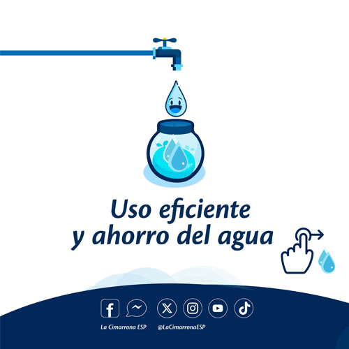 Uso eficiente y ahorro del agua en sus hogares